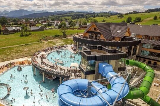 From Kraków: Slovakia Treetop Walk and Thermal Baths