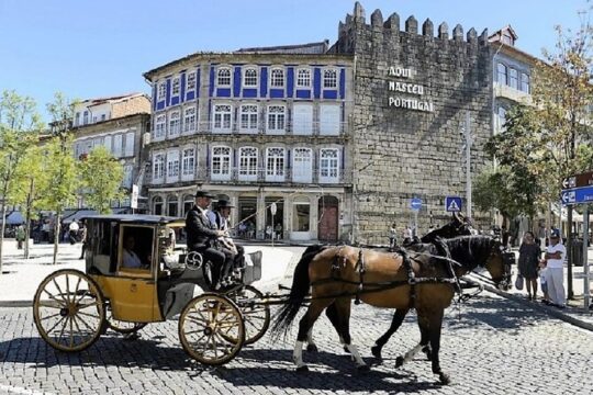 From Porto Braga and Guimarães Full Day Experience with Lunch