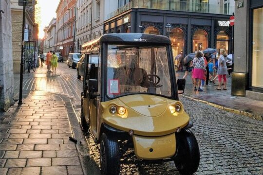 1-Hour Tour to Krakow's Old Town by Electric Golf Cart