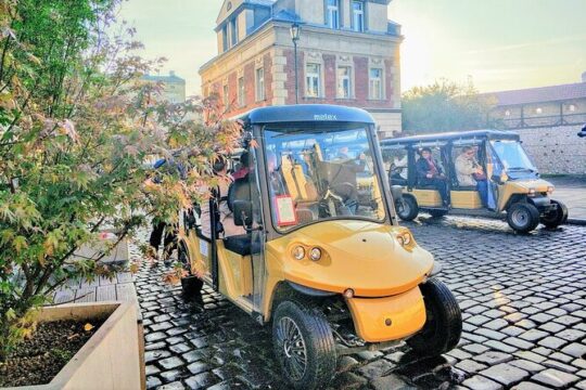 Krakow: Old Town by Golf Cart, Wawel Castle and Underground Museum Guided Tour