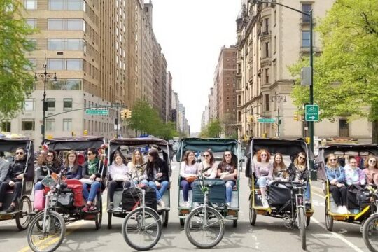 VIP 2-hour Central Park Pedicab Tour