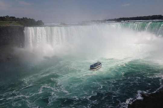 Full Day Niagara Falls USA & Canadian Sides from New York by Air