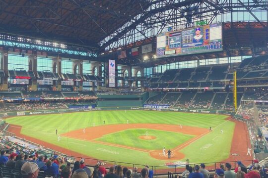 Texas Rangers Baseball Game Ticket at Globe Life Field