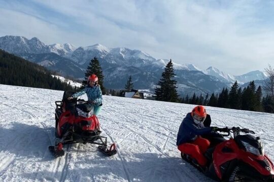 Zakopane Snowmobiles Thermal Baths Full Day Tour from Krakow