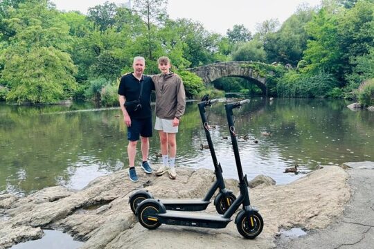 New York Central Park Guided Electric Scooter Tour