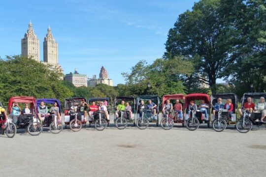 Deluxe 1.5-Hour Central Park Pedicab Tour