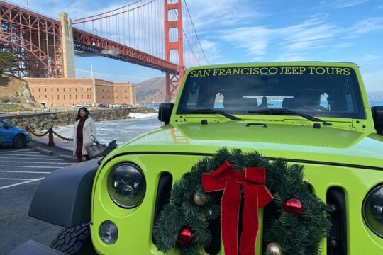 San Francisco Private Group Holiday Lights Tour - Up to 6 Guests