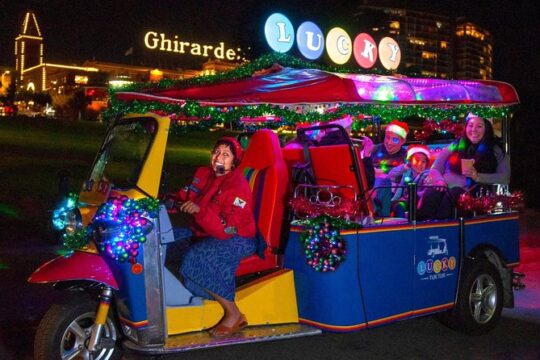 San Francisco Holiday Lights & Sites Lucky Tuk Tuk Private Tour