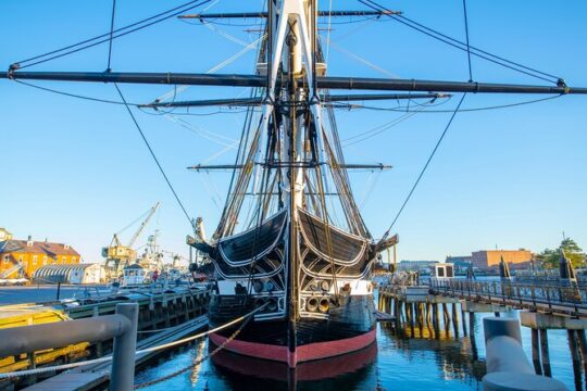 Boston Walking Tour with Boat Cruise and USS Constitution