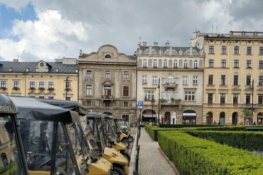 Golf Cart Group Tour via Old Town, Jewish Kazimierz and Ghetto