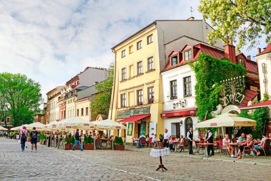 Tour via Kazimierz Quarter by Golf Cart with Schindler's Museum in Krakow