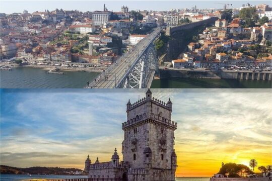 Private Transfer Porto to Lisbon with Coimbra and Fatima Stops