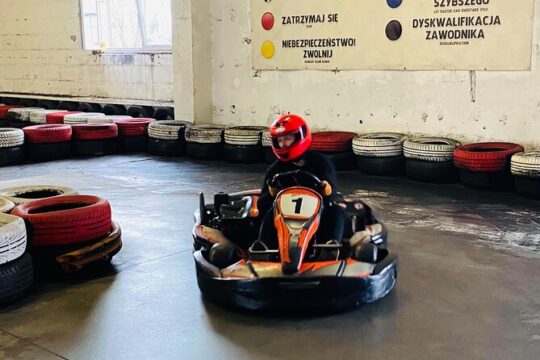 Go Karting Krakow 3x8min/pp + roundrip transfer