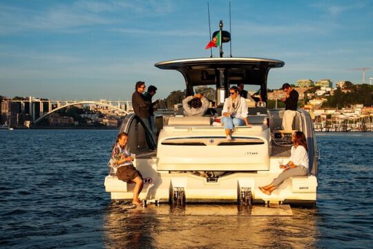 Porto Sunset Cruise on a Private Luxury Yacht in the Douro