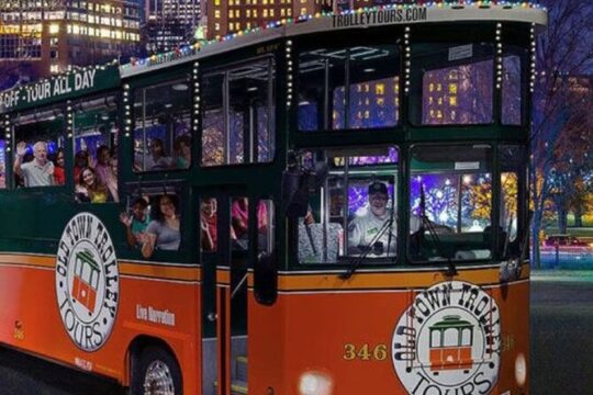 Boston Holiday Sights and Festive Nights Trolley Tour