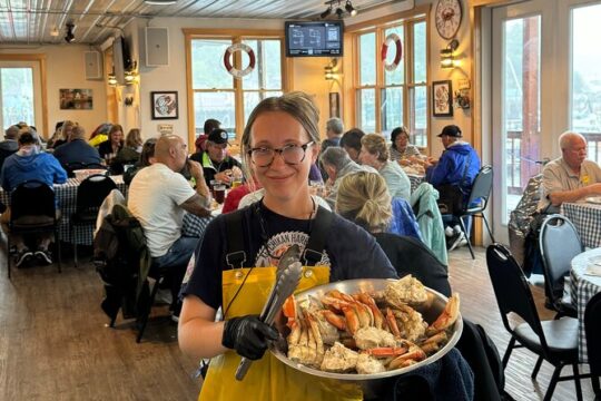 Lumberjack Show and Harbor Haus Crab Feast