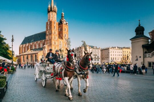 Krakow city tour by electric car