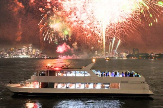 NYC New Year's Eve Dinner Cruise with Music and Open Bar