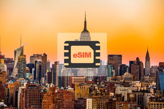 United States eSIM Roaming 4G/5G Data Plan USA