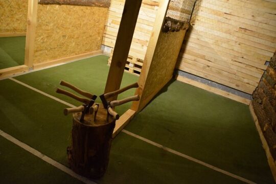 Krakow: Axe Throwing with Private Transfers