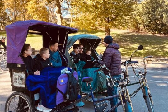 1 Hour Central Park Tour in Pedicab