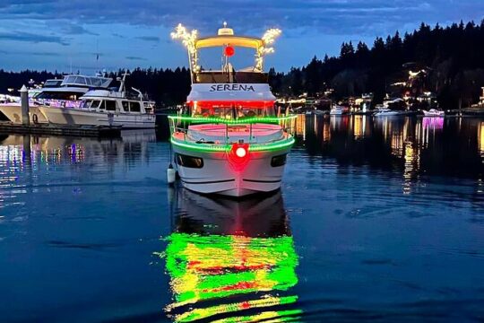 Christmas Lighted Boat Cruise in Gig Harbor