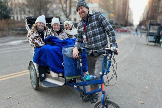 Pedicab Central Park With Laramie Flick