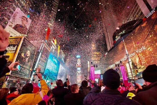 New Years Eve Drinking History and Live Ball Drop Experience