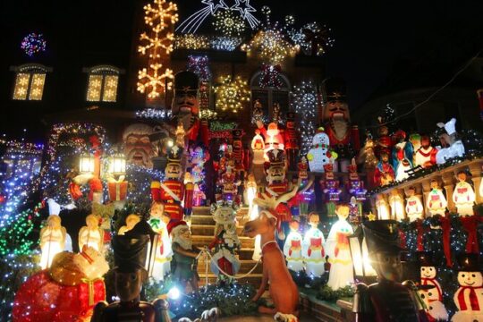 Dyker Heights Christmas Lights Tour from Times Square