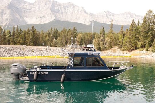 Banff Fishing on Lake Minnewanka