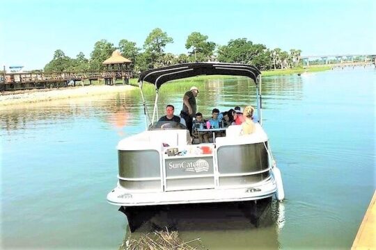 6-Hour Private Hilton Head Pontoon Boat Rental